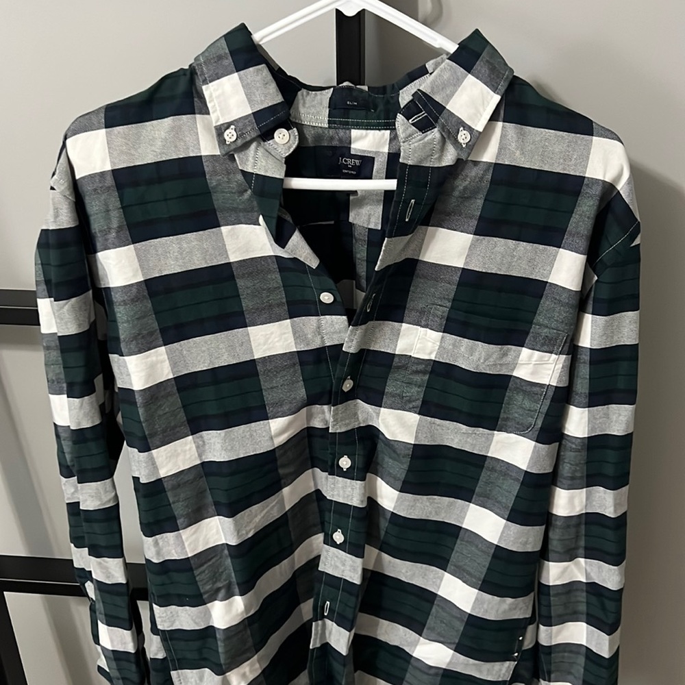 J.Crew Oxford Button Down Slim Fit